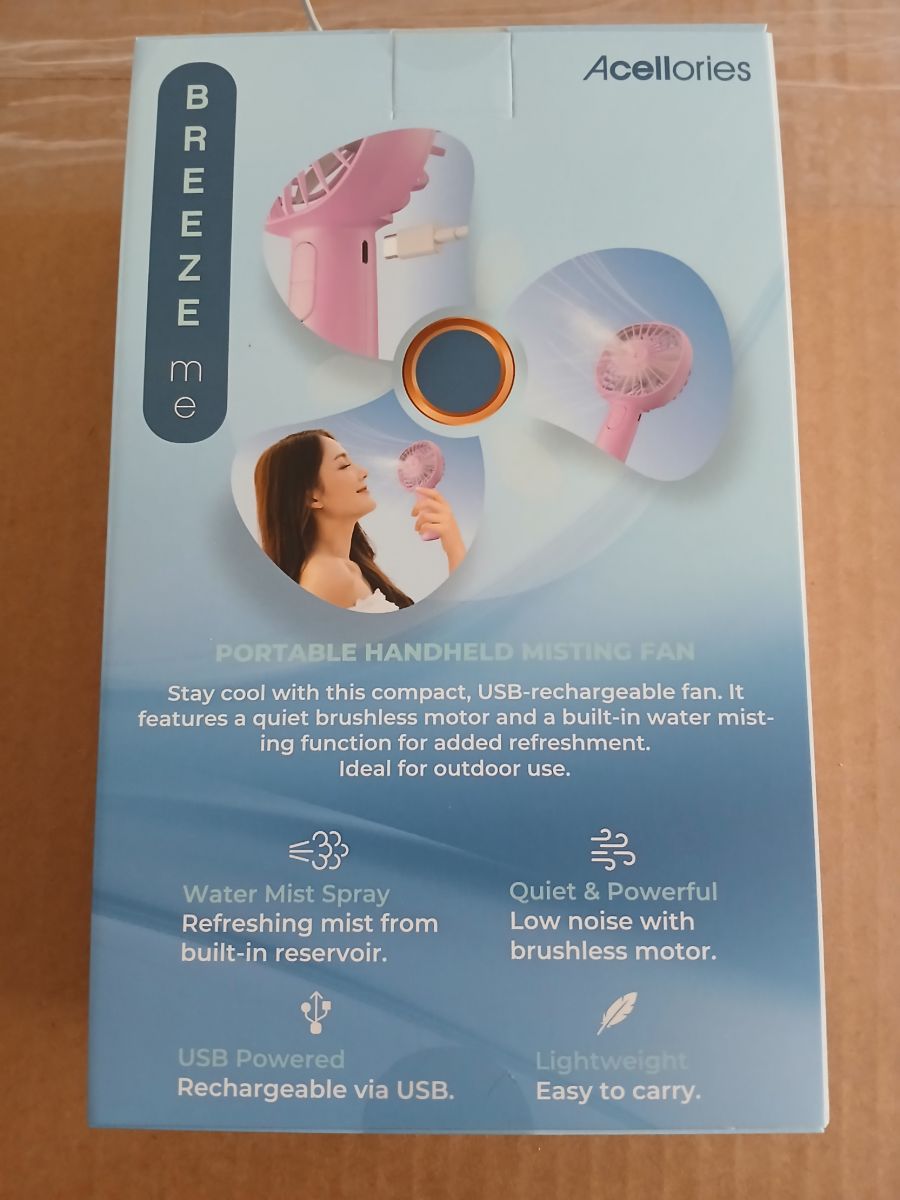 Accelories Portable rechargeable handheld 2