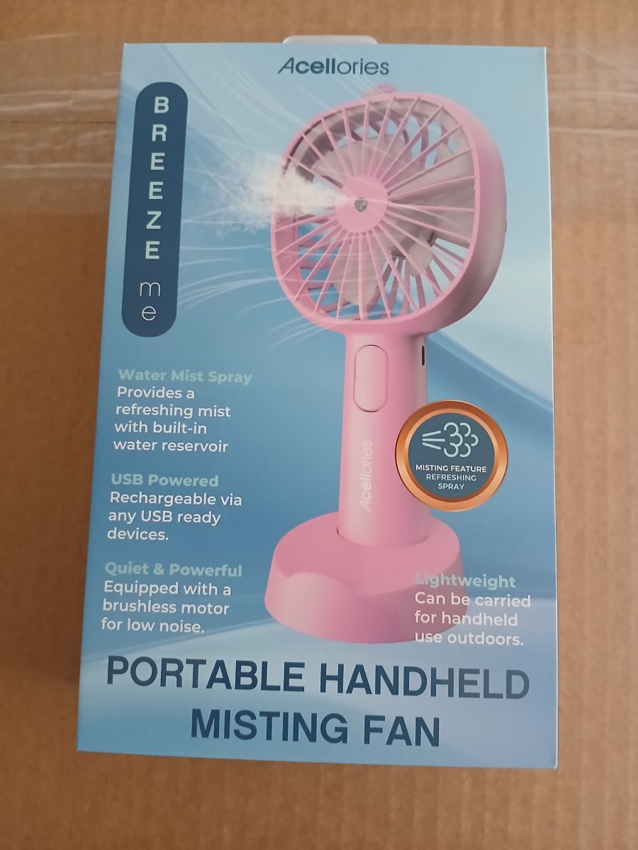 Accelories Portable rechargeable handheld 3